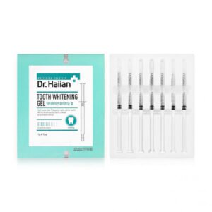 Набів відбілюючих гелів для зубів з ксилітом + капа Dr.Haiian Tooth Whitening Gel 1g*7ea