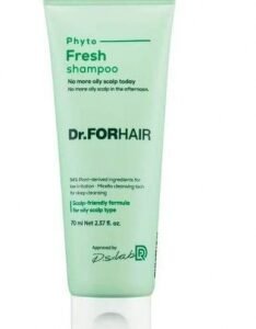 Міцелярний шампунь для жирної шкіри голови із рослинним комплексом Dr. FORHAIR Phyto Fresh Shampoo 70мл