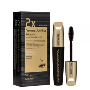 Туш Максимальний обєм та підкручування Farmstay 2X Volume and Curling Mascara 12 g