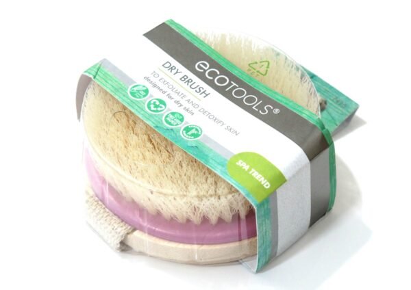 Бамбукова масажна щітка для тіла Eco Tools, Dry Brush. 1 Brush