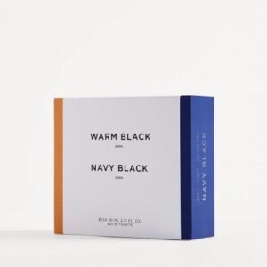 ZARA  Navy Black 80ml + Warm Black 80ml