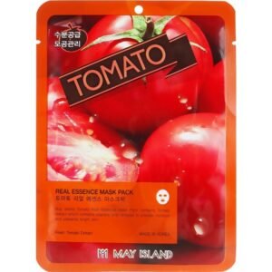 Тканинна маска для обличчям з екстрактом томату May Island Real Essence Tomato Mask Pack 25ml