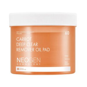 Очищаючі педи з бета-глюканом та екстрактом морінги Neogen Carrot Deep Clear Remover Oil Pad 60 шт