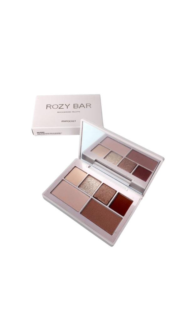 Тіні + румяна Missha My Pocket Mood More Pallette No 2 Rozy Bar 4 Eyeshadow + 2 Blusher