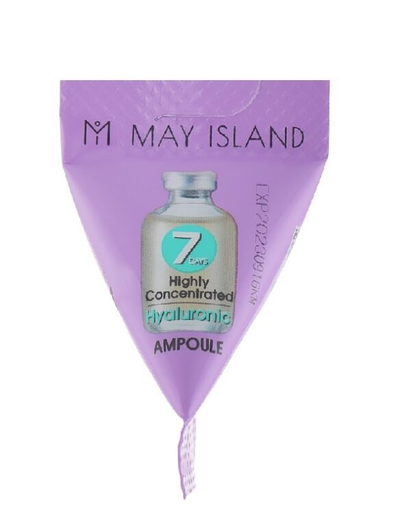 МІНІФОРМАТ Інтенсивна зволожуюча ампула з гіалуроновою кислотою May Island 7 Days Highly Concentrated Hyaluronic Ampoule  3g