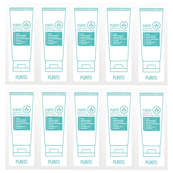 МІНІФОРМАТ Гель для вмивання чутливої шкіри обличчя 5,5 Ph з екстрактом центели PURITO Defence Barrier Ph Cleanser