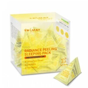 МІНІФОРМАТ Освітлююча нічна маска на основі ніацинаміду, екстрактів алое та грейфрута Trimay Radiance Peeling Sleeping Pack 3g