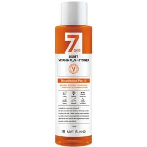 Антиоксидантний вітамінізований тонер May Island 7 Days Secret Vita Plus-10 Toner 155ml