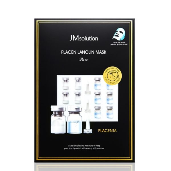 Живильна та омолоджуюча маска з протеїнами плаценти і ланоліном JM Solution Placen Lanolin Mask Pure 35 ml