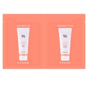 МІНІФОРМАТ Очищувальний гель та очищувальна пінка Dr.Ceuracle 5 alfa Control Cleansing Gel and Cleansing Foam, 2мл * 2шт