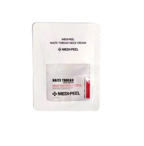 МІНІФОРМАТ Інноваційний антивіковий крем для шиї та декольте з пептидним комплексом MEDI PEEL NAITE THREAD NECK CREAM 1,5г