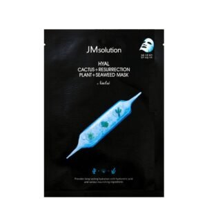 Антиоксидантна заспокійлива маска з екст кактуса та водоростями JMsolution Hyal Cactus Resurrection Plant Seaweed Mask 30 ml