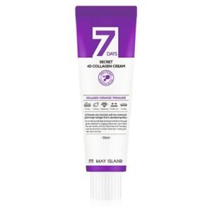 Омолоджуючий крем з 4-видами колагену для шкіри обличчя MAY ISLAND 7 DAYS 4D COLLAGEN CREAM 50мл