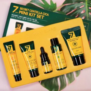 МІНІ НАБІР для проблемної шкіри з центелою AHA, BHA, PHA кислотами MAY ISLAND 7 DAYS SECRET CENTELLA CICA MINI KIT 5 SET