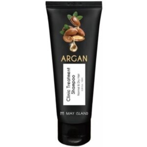 Живильний шампунь з аргановою олією та екстр ромашки MAY ISLAND ARGAN CLINIC TREATMENT SHAMPOO, 100 ml