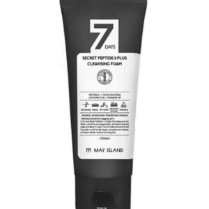 Омолоджуюча пінка з пептидним комплексом May Island 7 Days Secret Peptide 8 Plus Cleansing Foam 150ml
