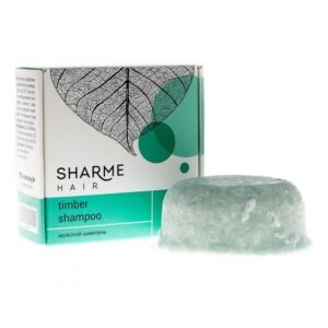 Натуральний твердий шампунь SHARME HAIR TIMBER  Для чоловіків  50g