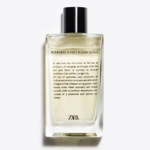 ZARA A JORNEY with Alberto Morrillas Bohemian sunset in Barcelona 100ml