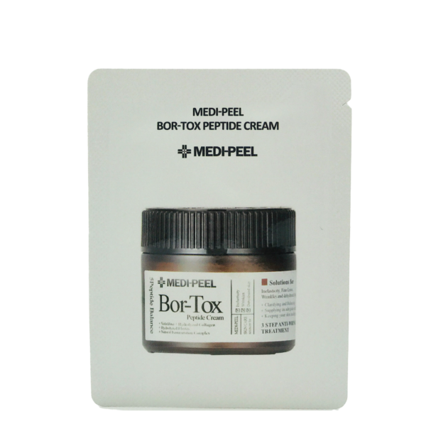 МІНІФОРМАТ Ліфтинг крем для обличчя з пептидним комплексом, керамідами, волюфіліном та маслом ши Medi-Peel Bor-Tox Peptide Cream 1,5г