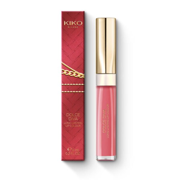 Стійка рідка помада з матовим фінішем KIKO Dolce Diva Long Lasting Lip Colour 03 Posh Rose