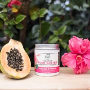 Відновлювальне масло для тіла з екстрактами папаї та гібіскуса Petal Fresh Renewing Body Butter Hibiscus Papaya 237ml