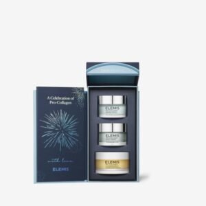 Антивіковий набір для шкіри обличчя: бальзам для вмивання, денний, нічний креми на о-ві аромоолій, колагену ELEMIS Kit ProCollagen Celebration Trio