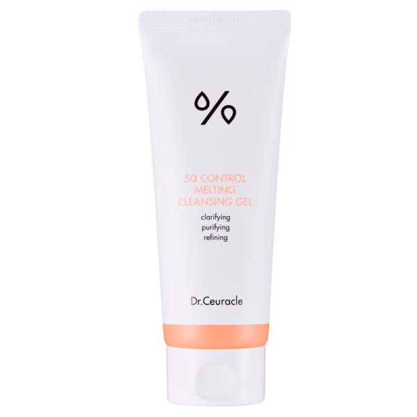 Себорегулюючий гідрофільний гель для очищення жирної та проблемної шкіри 5-альфа контроль Dr.Ceuracle 5α Control Melting Cleansing Gel 150ml