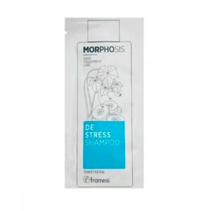 МІНІФОРМАТ заспокійливий шампунь зі збалансованим pH, ферментoваним екстрактом арніки та віт В12 Framesi Morphosis Destress Shampoo 15ml