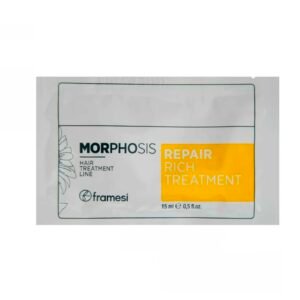 МІНІФОРМАТ живильна маска для тьмяного волосся з олією камелії, гіалуроновою кис-тою та пантенолом Framesi Morphosis Repair Rich Treatment 15ml