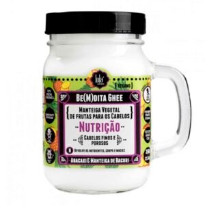 Веганська живильна маска з екстрактом ананасу та натуральними оліями (ши,соняшник) Lola Cosmetics BeMDita Ghe Mask Nutricao Abacaxi e Manteiga 100g
