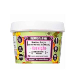 Веганська живильна маска з екстрактом ананасу та натуральними оліями (ши,соняшник) Lola Cosmetics BeMDita Ghe Mask Nutricao Abacaxi e Manteiga 100g