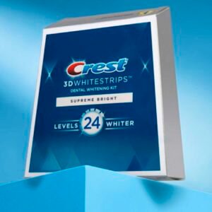 Відбілюючі полоски Crest 3D Whitestrips, Dental Whitening Kit, 24 Strips