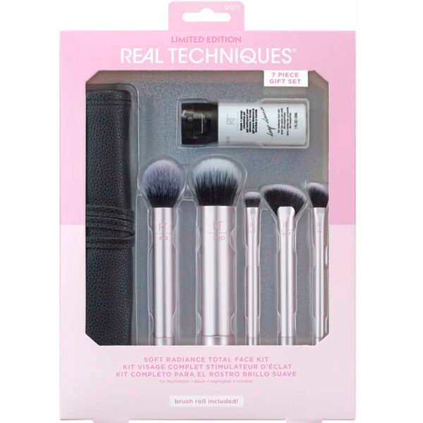 Набір для макіяжу Real Techniques Limited Edition Soft Radiance Total Face Makeup Brush Set, 7