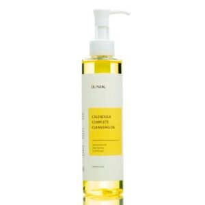 Гідрофільна олія для чутливоі шкіри обличчя з екстрактом календули, оліі жожоба, макадамі та іланг-ілангу IUNIK Calendula Complete Cleansing Oil 200ml
