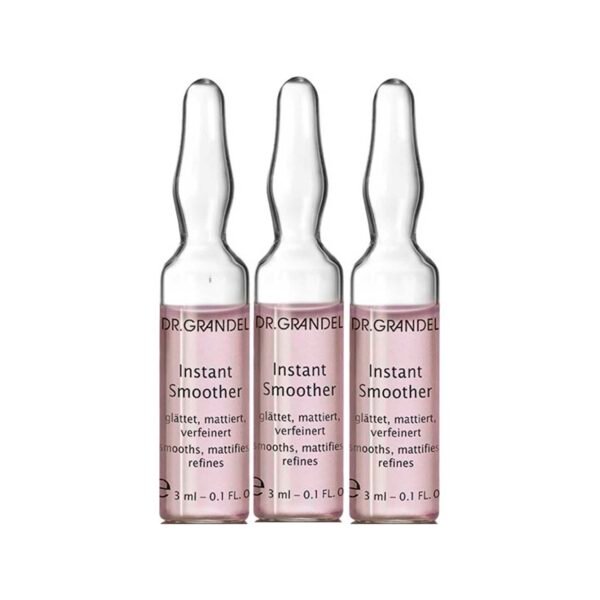 Професійна ампула для омолодження та надання матуючого ефекту шкірі обличчя Dr Grandel Instant Smoother Ampoule 3 ml