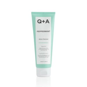 Очищувальний гель для обличчя з перцевою мятою, алантоїном Q+A Peppermint Daily Cleanser 125ml