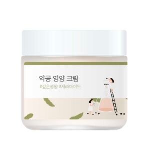 Поживний крем з екстрактом чорних соєвих бобів, церамідами, аденозином, пантенолом Round Lab Soybean Nourishing Cream 80ml