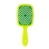 Щітка для волосся JANEKE SUPERBRUSH лимонна із зеленим