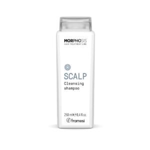 Глибоко очищувальний шампунь з екстрактом арніки, лаванди, розмарину, ефірною олією перцевої мяти, баобабу Framesi morphosis scalp cleansing shampoo 250ml