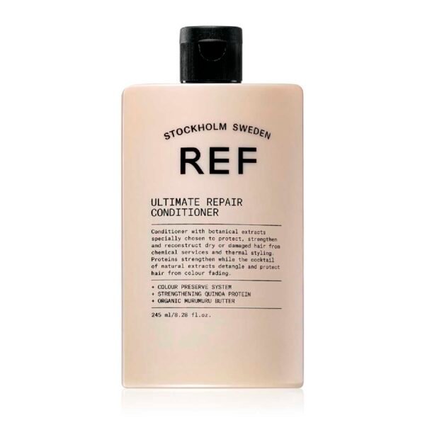 Професійний веганський кондиціонер для відновлення структури пошкодженого волосся REF Ultimate Repair Conditioner 245ml (Швеція)