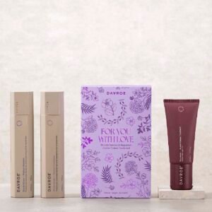 Лімітований набір по догляду за світлим волоссям (шампунь, кондиціонер, крем з жожоба) Davroe Blonde Senses Replenish Jojoba Creme Treatment