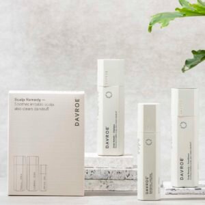 Лімітований набір по догляду за чутливою шкірою голови та волоссям (шампунь, кондиціонер, спрей) Davroe Soothes Irritable scalp Set 3