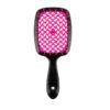 Щітка для волосся JANEKE SUPERBRUSH чорна з рожевим