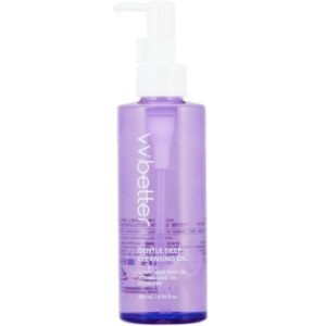 Гідрофільна олія для глибокого очищення шкіри обличчя з оліями соняшника, жожоба та росл екстр, ніацинамідом VVbetter Gentle Deep Cleansing Oil 200ml