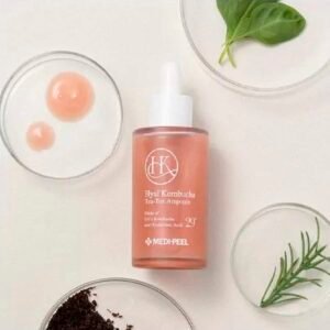 Відновлювальна сироватка з комбучею, гіалуроновою кислотою, Liposome для зміцнення та заспокоєння шкіри Medi-Peel Hyal Kombucha Tea-Tox Ampoule 50ml