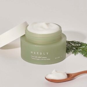 Заспокійливий та зволожувальний крем з гідролатом японського кипарису, центеллою та пантенолом Needly Cicachid relief cream 48ml