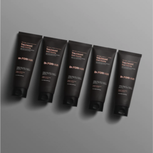 Бальзам-кондиціонер для відновлення кольору сивого волосся із запатентованим комплексом антиоксидантів Dr FORHAIR Folligen Black Treatment 150ml