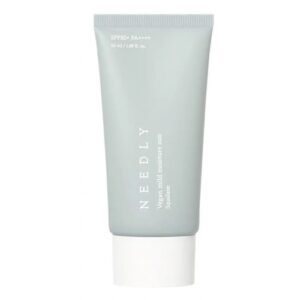 Зволожувальний сонцезахисний веганський крем з рослинним екстрактом сквалану, ніацинамідом та ефірними оліями Needly Vegan Mild Moisture Sun SPF 50+ PA+++ 50 ml