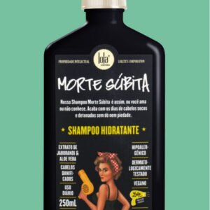 Веганський відновлюючий шампунь для пошкодженого волосся з компл рослинних екстр (алоє,зелений чай,ромашка) Lola Cosmetics Morte Subita Shampoo 250 ml