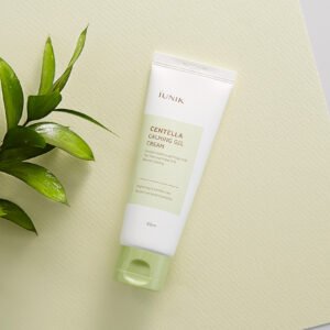 Заспокійливий крем-гель з екстрактом центелли азіатської, листям чайного дерева, ніацинамідом IUNIK Centella Calming Gel Cream, 60g
